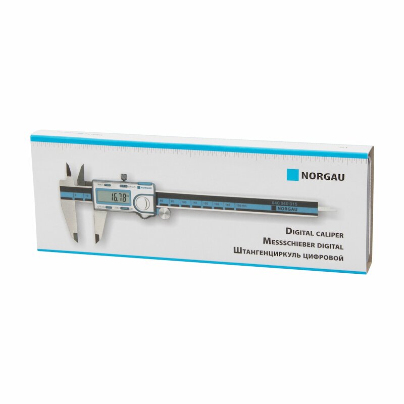 Штангенциркуль цифровой ABS NORGAU Industrial 0-150 мм, NCD-15AD